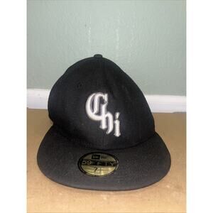 New Era Black Chicago White Sox 2021 City Connect 59FIFTY Fitted Hat 7 1/2